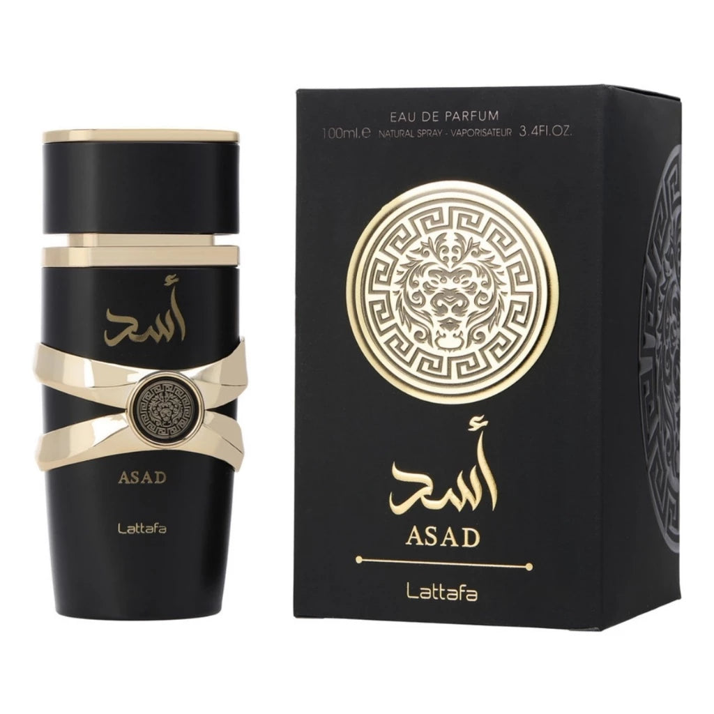Asad Lattafa Eau de Parfum - Perfume Masculino 100ml Original