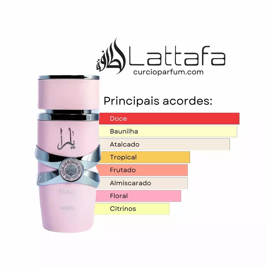 YARA - EAU DE PARFUM (LACRADO)